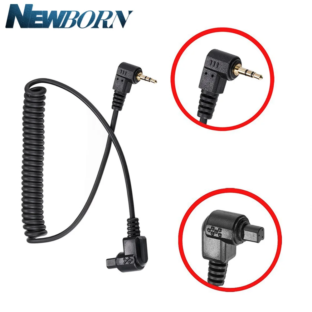 LS 2.5/C3 Shutter Release Cord Cable for Canon 5D Mark III 7D MarkII 1D
