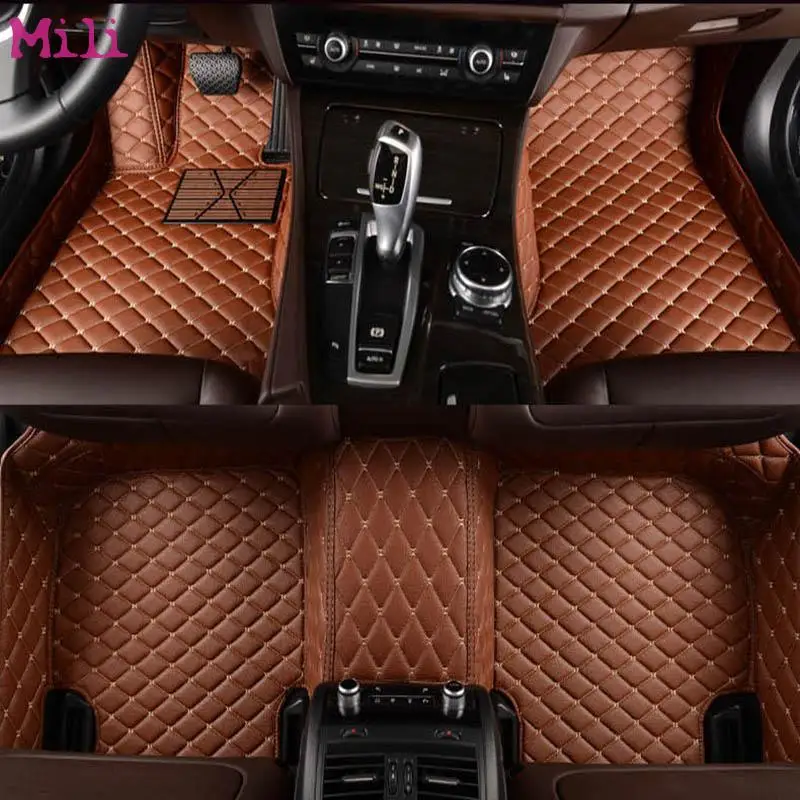 

Mili Custom Car Floor Mats For Smart All Models Forfour Fortwo Car Styling Accessories Auto Foot Mat Automobile Carpet