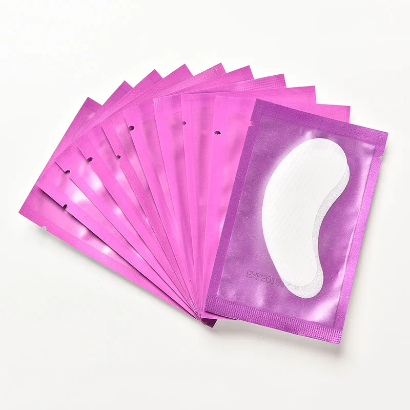 

LIXUAN 10 Pairs/lot Gel Eyelash Pads Patch Eye Mask Eyepads Lint Free Lashes Extension