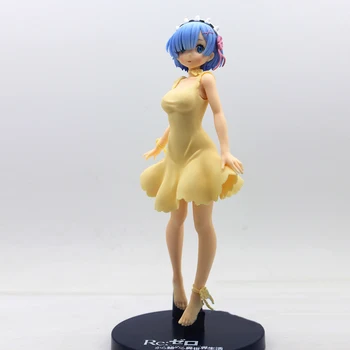 

1/6 Scale Re:Life in a different world from Zero Rem Action Figure 22cm painted figure Yellow Sapphire Ver. Rem PVC figure Toy