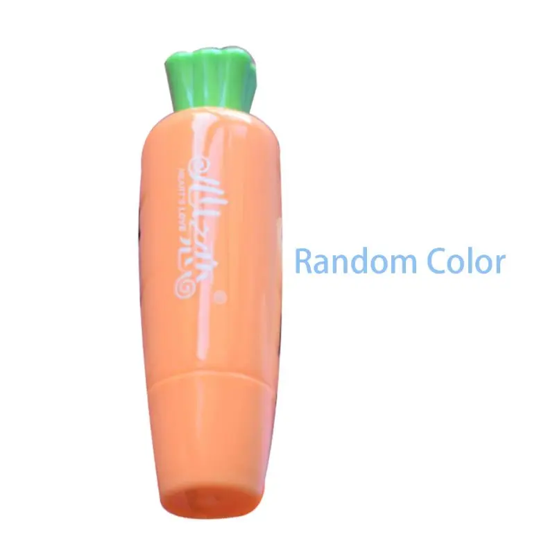 

1Pc 2.4g Cute Carrot Shape Children Pregnant Woman Lip Balm Moisturizing Long Lasting Colorless Nutritious Anti Cleft Protector