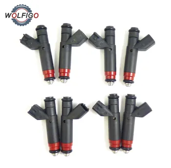 

WOLFIGO 8PCS Fuel Injectors For Jeep Grand Cherokee Dodge Dakota Durango Ram 1500 4.7L V8 53032145AA 53032704AB
