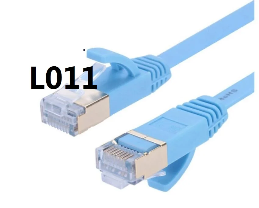 

L011 Gigabit Wire CAT6A 6 Type Double Shielded Wire Jump Wideband Network