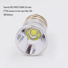26,5 мм XHP50.2 6500K 2600 люмен Max SMO рефлекторный фонарик модуль drop-in для SureFire 6P 9 P, WF-501B WF-502B M5 M6 фонарь