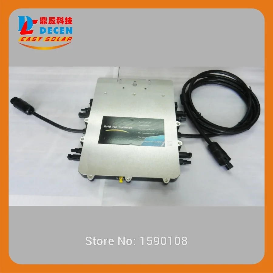 

Maysun1200G IP67 Micro Grid Tie Power Inverter With ETL/ SAA/ VDE/ TUV/ INMETRO Certificate, 20 Years Limited Warranty