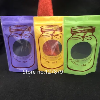 

50pcs Small size Clear Reclosable Valve Zipper Plastic Retail Packing Pack Bag with windows Zip Lock Ziplock Bag Storage Package