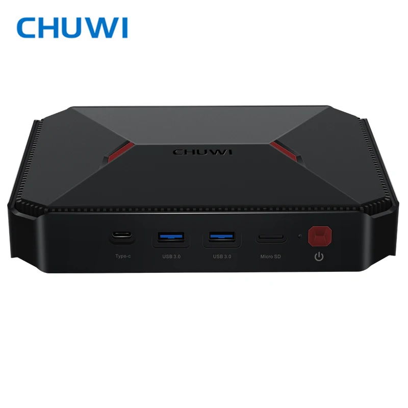 

CHUWI Mini PC GBox Windows 10 Intel Gemini-Lake N4100 LPDDR4 4GB 64GB Dual Wifi 2.4G/5G Bluetooth 4.0 Mini Computer HDMI 2.0