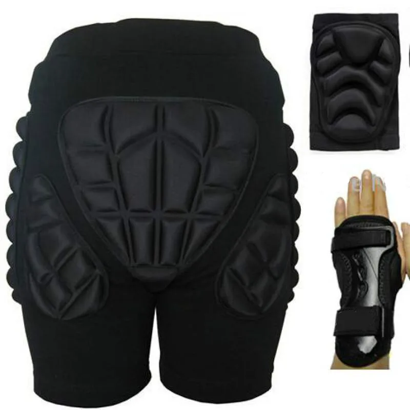 5 قطعة/المجموعة الرياضة في الهواء الطلق واقية التزلج الورك سادة الركبة منصات المعصم دعم النخيل Rooler التزلج على الجليد حماية الآثار