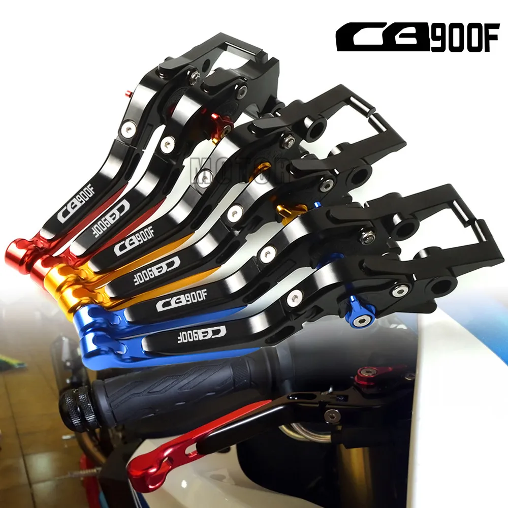 

For Honda CB900F Hornet/CB919 2002-2007 2003 CB 900F 900 F 919 Motorcycle CNC Aluminum Adjustable Folding Brake Clutch Levers
