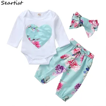 

Seartist Bebes Clothing Set 3PCS Set Jumpsuit Pants Cap Infant Newborn Clothes Body Suit Baby Clothes Boys Clothes 2020 New 25