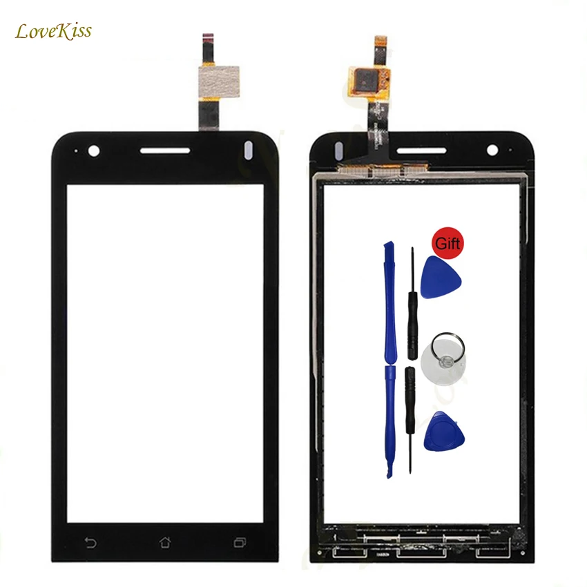 

4.5" Touch Screen Digitizer Panel Replacement For Asus Zenfone C Z007 ZC451CG ZC451 Touchscreen Sensor Front Glass Lens + Tools