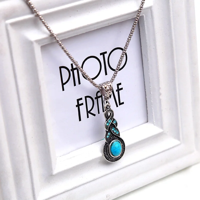 YAOLOGE ретро животное ПАВЛИН бабочка Сова Цветок каменное ожерелье с инкрустацией