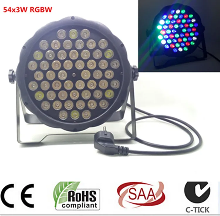 54x3w led par dj