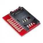 

BOB-00573 Memory Development Tools SIM Card Socket Breakout