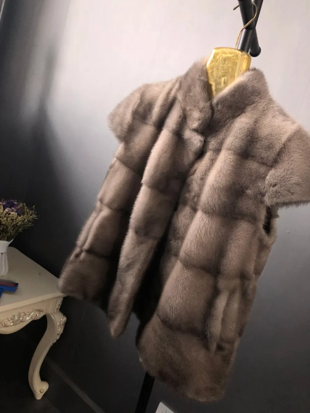 HDHOHR новые женские меховые пальто из натурального меха норки короткие модные теплые зимние меховые куртки верхняя одежда Меховая парка для женщин