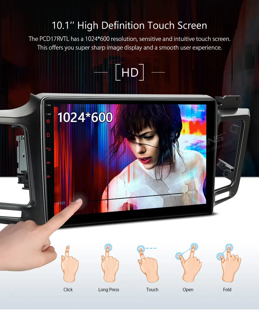 Sale 10.1" Android 7.1 Car Stereo Radio Player RCA GPS Canbus DAB+ OBD WIFI NO DVD For Toyota RAV4 2013 2014 2015 2016 2017 6