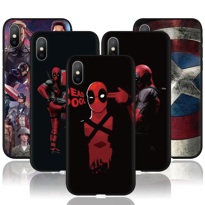

Avengers Endgame Marvel Iron Man Case For iPhone 6 6S 7 8 Plus 5 5S SE Soft TPU Fundas For iPhone 11 Pro XS Max X XR Matte Cover