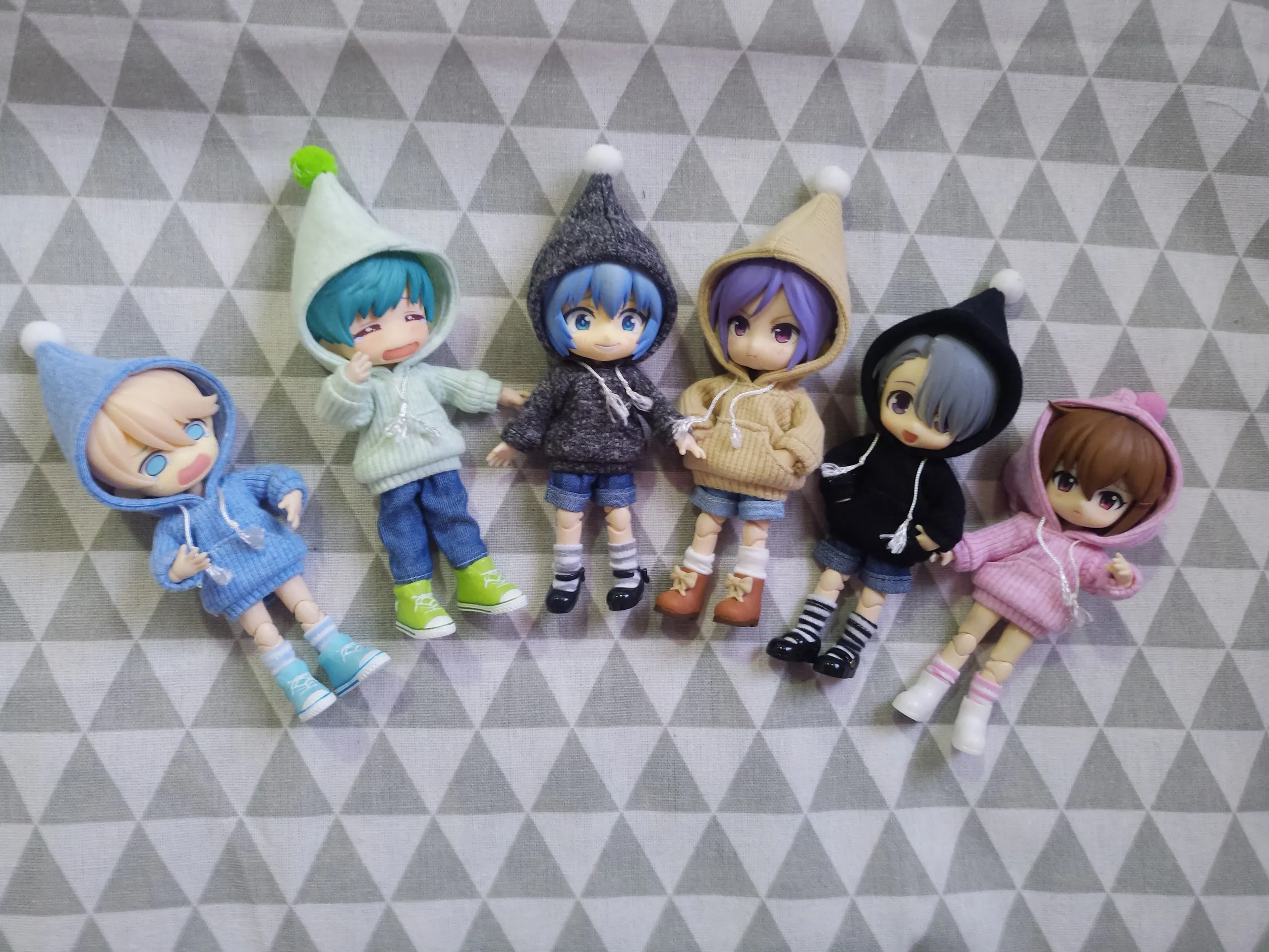 

2019 Sweatshirt clothe set for Obitsu11 OB11 1/12 doll OB11 Doll gsc molly available for cu-poche OB11 accessories doll