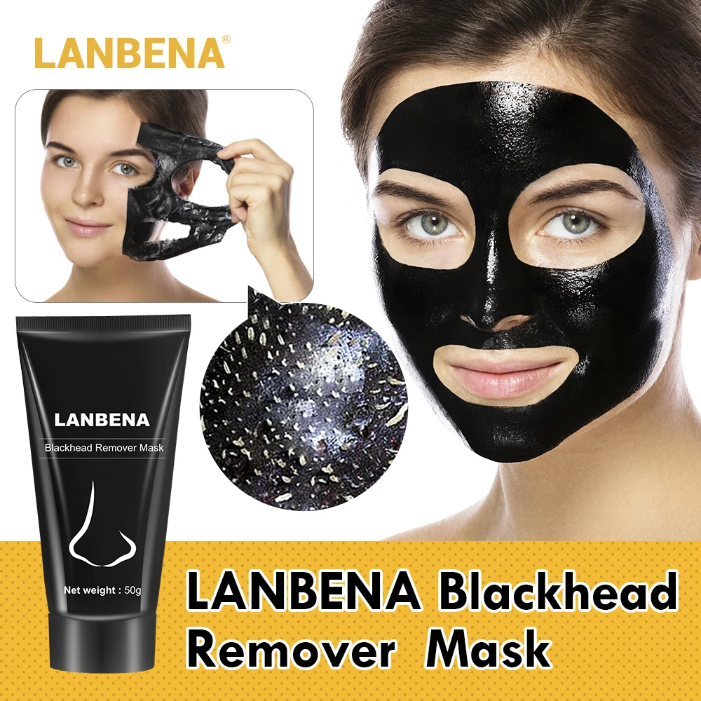 

10pcs Peel Off Mask Nose Black Mask Blackhead Remover Acne Treatment Face Skin Care Oil Control Peeling Women Black Mask