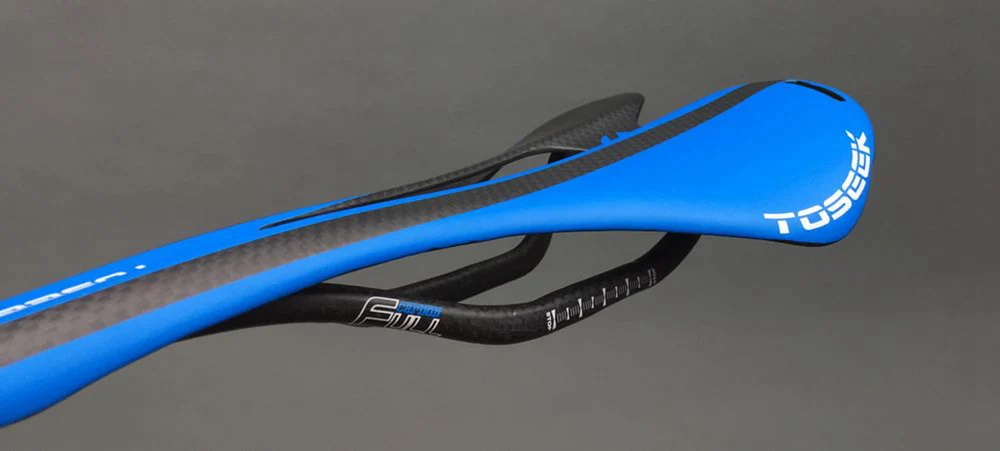 TOSEEK, седло из углеродного волокна, сверхлегкое, 110 г, переднее сиденье для велосипеда, коврик для велосипеда, части 3 K, матовый, 8 цветов