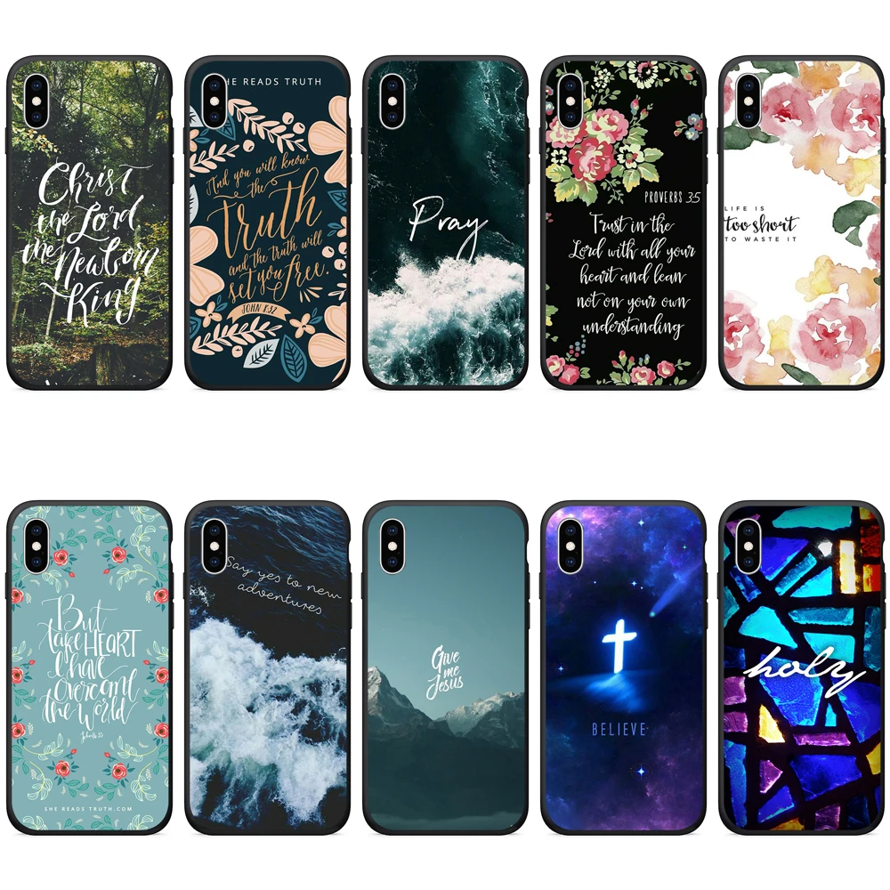 

Soft Case UV Printed Phone Case for iPhone xs xr cases 5s 5 SE x 6 6s Plus 7 8 Plus Black TPU Phone Cover Cases Coque Shell