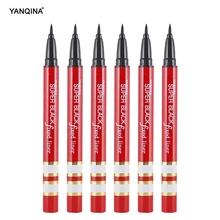 YANQINA, 1 шт., Черная Подводка для глаз, карандаш, водостойкая ручка, стойкий карандаш для подводки глаз, косметический макияж для глаз, косметические инструменты