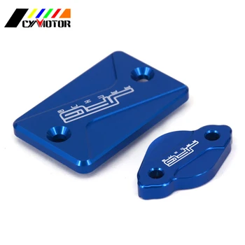 

CNC Motorcycle Front Rear Brake Fluid Reservoir Cap Cover For YAMAHA WR250R WR250X Tricker XG250 Serow250 XT250X