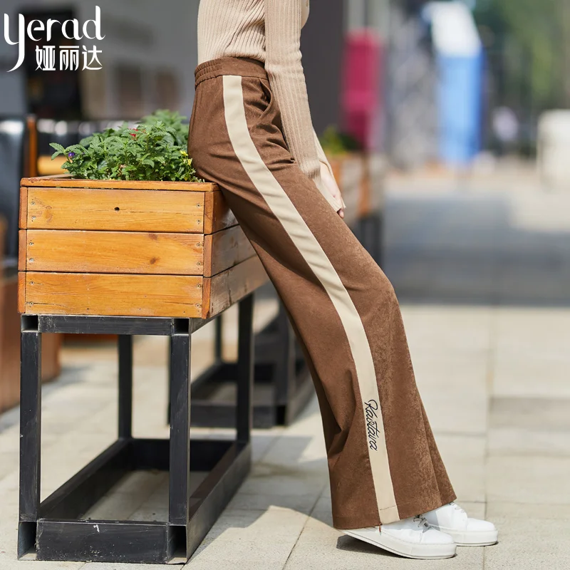 WannaThis 2017 Autumn Winter Pants Leggings Women Side