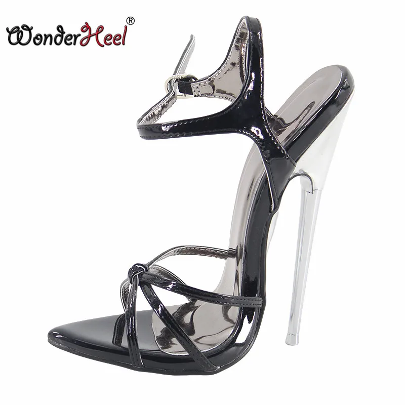 Wonderheel/2019 г. летние пикантные женские босоножки на очень высоком каблуке-шпильке 18