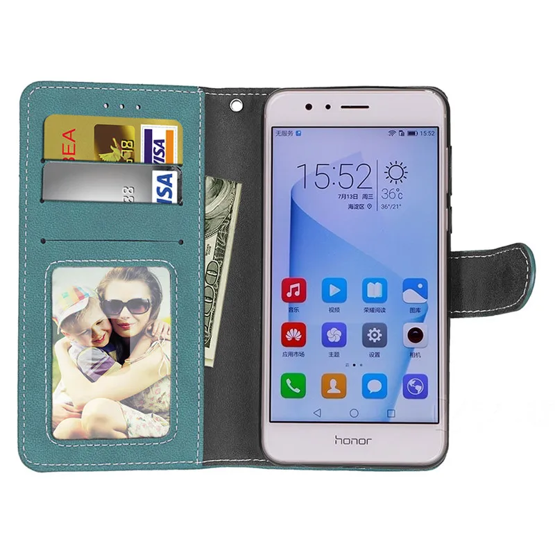 Wekays для Coque huawei Honor 6X6 X чехол роскошный бизнес кожаный флип Fundas чехол для huawei Honor 8 Honor8 чехол для телефона чехол s