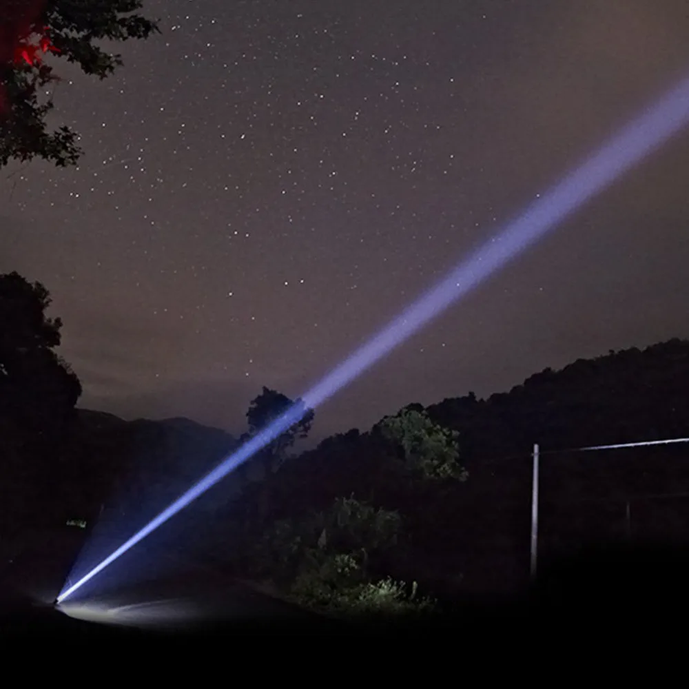 

TG-S029 Aluminum Alloy Flashlight Waterproof Electric Torch Portable Tactical Flashlight For Camping