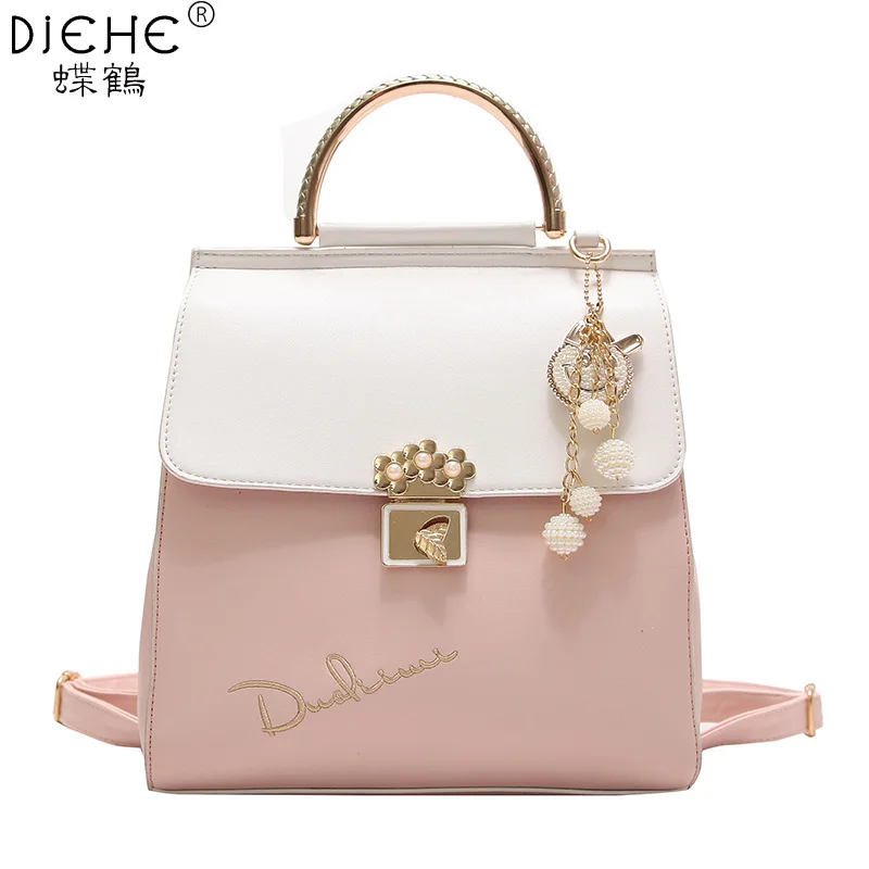 Moda mujeres Mochila de cuero de la PU de alta calidad mochilas para adolescentes chicas mujer la escuela Mochila Moda mujeres Mochila de cuero de la PU de alta calidad mochilas para adolescentes chicas mujer la escuela Mochila
