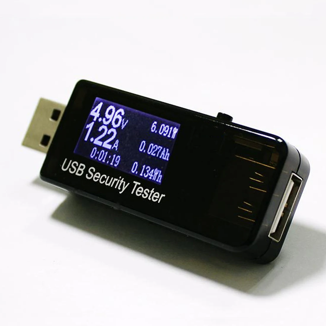 USB Тестер Цифровой диспплей ток Напряжение Зарядное устройство Ёмкость доктор Мощность банк Вольтметр 3 V-30 V 5A