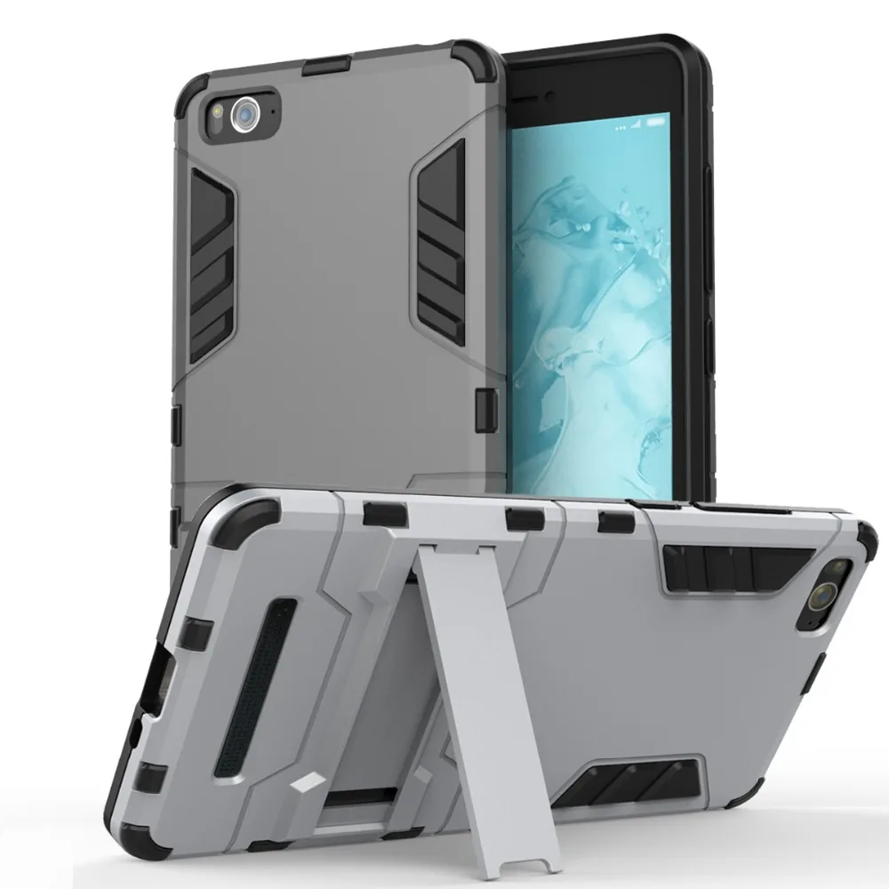 

Stand Armor Case For Xiaomi Mi 5C Full Cover Matte Armor Shockproof Case For Xiaomi 5C Phone Cases Xiomi Mi5C Fundas Shell