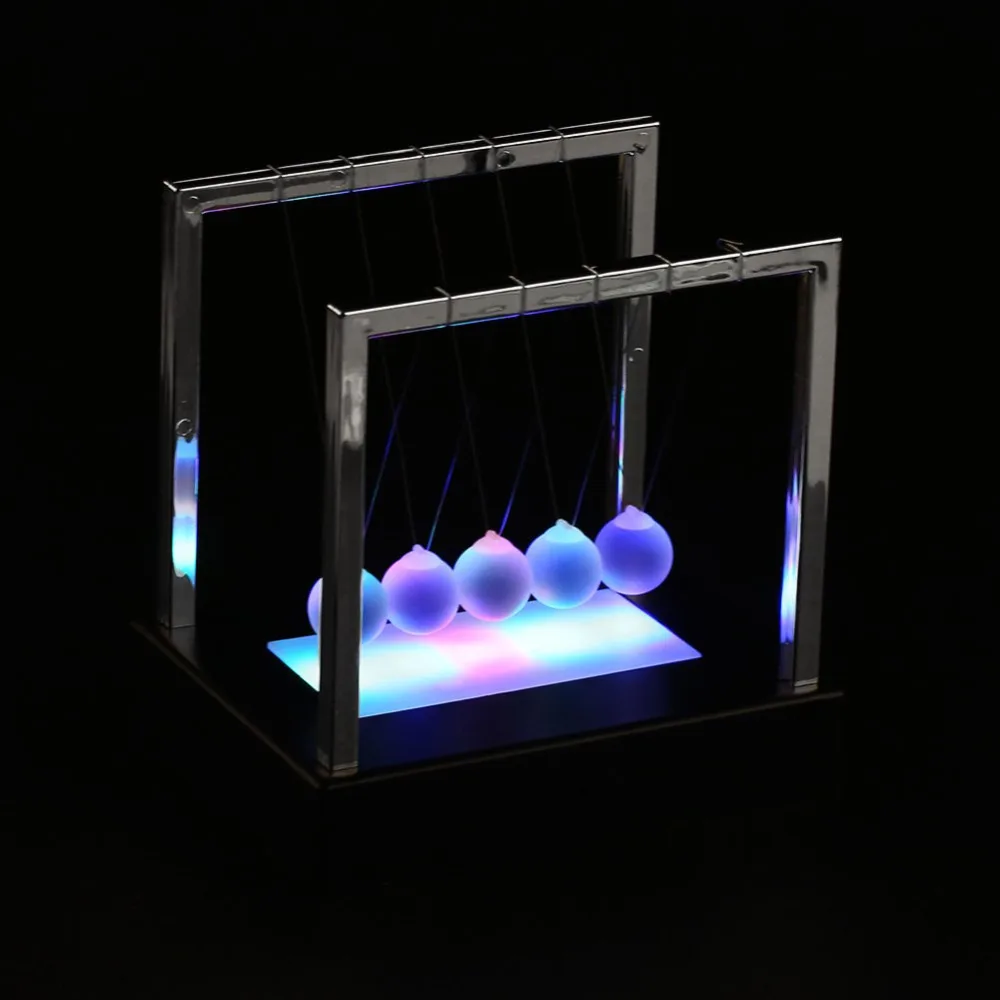 light up newtons cradle