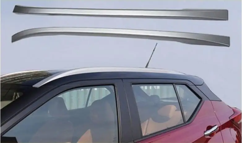 

JIOYNG ABS Chrome Car Roof Rack Baggage luggage Bar Fits For Nissan KICKS 2017 2018