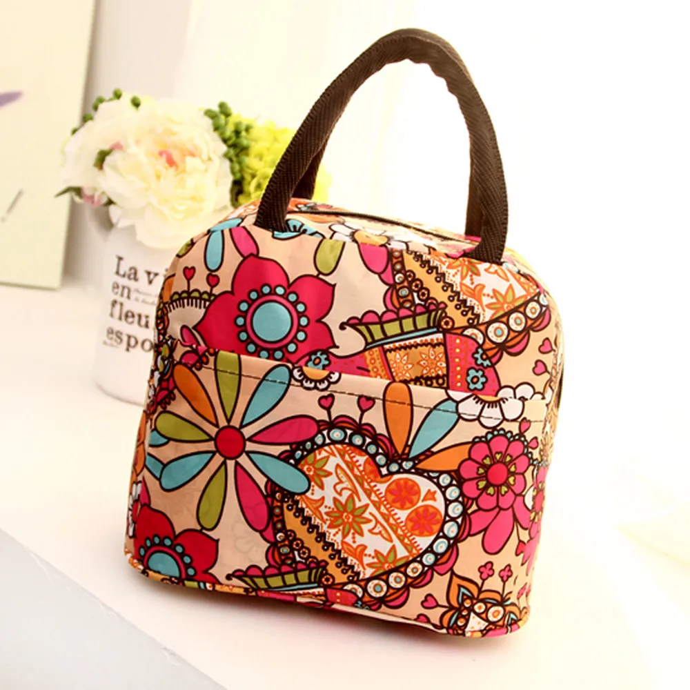 

bolsa termica marmita food bag Lunch Bags New 2019 Tote Picnic Lunch Cool Bag Cooler Box Handbag Pouch bolsa almuerzo