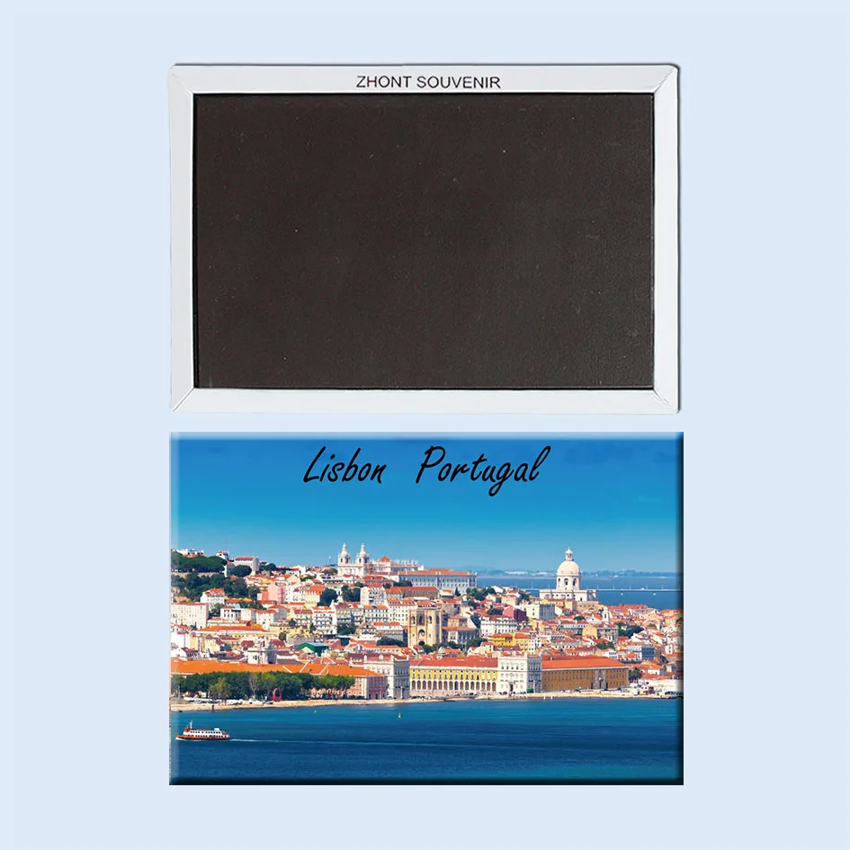 

Coastal scenery.Capital of Portugal Lisbon 22506 fine gifts Souvenirs of Worldwide Tourist;fridge magnet gift for friends