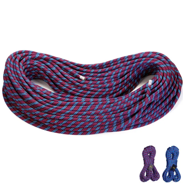 Outdoor dynamic rope Mountain climbing rope High protection rope