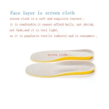 

pu soft insole shock absorption Anti-Slippery Hard-Wearing Breathable insole Arch Support free cutting