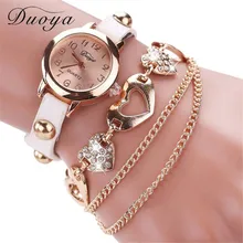 DUOYA exquisite font b watches b font bracelet font b watch b font font b women
