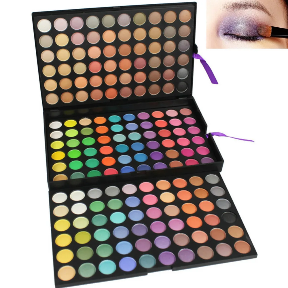 Pro Eye Shadows Makeup 180 Color Eyeshadow Make Up Kit Palette Set
