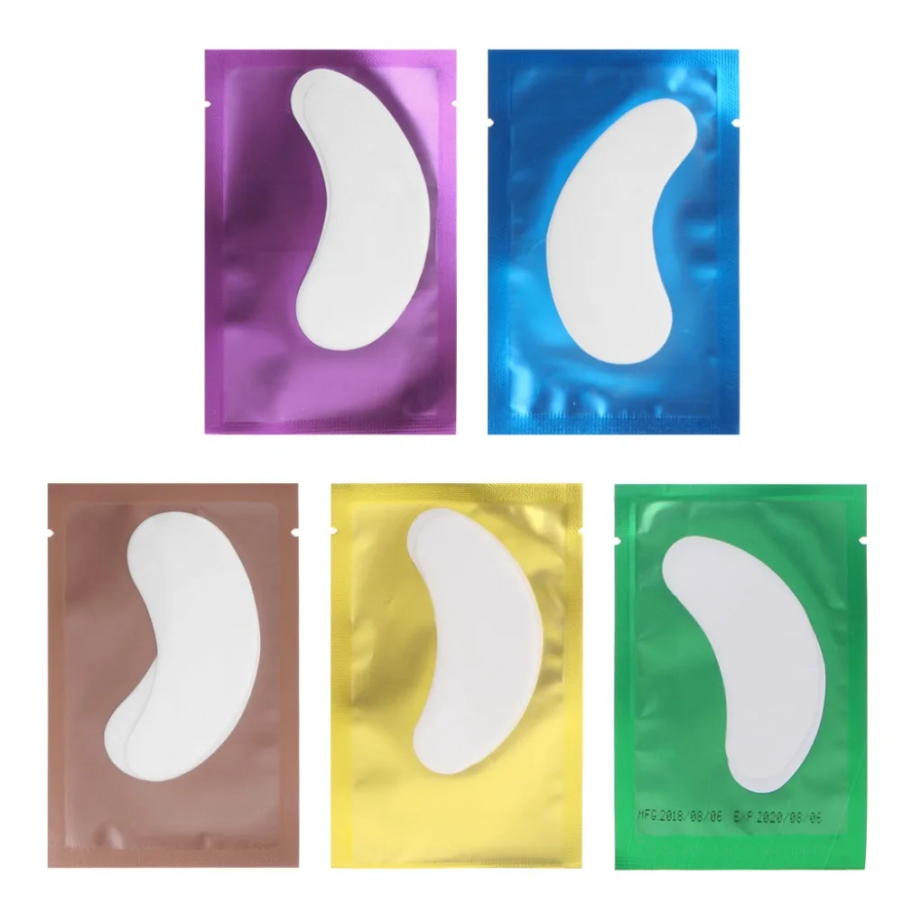 

1 Pair Eyelash Pad Patch Eye Pads Lint Lashes Extension Mask Eyepads for Women Eyelash Extension Tool 6.8x10.5cm Hot New
