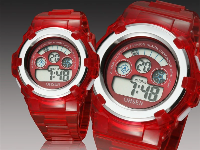 Relogio Feiminino цифровые часы Детская 30 м водостойкие электронные спортивные весы для женщин Спорт наручные часы для девочек светодиодный LED