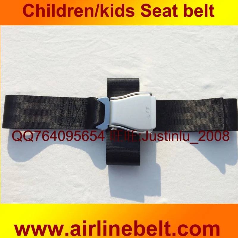 Candy Color Kids belt Children safety airline airplane seat belt buckle