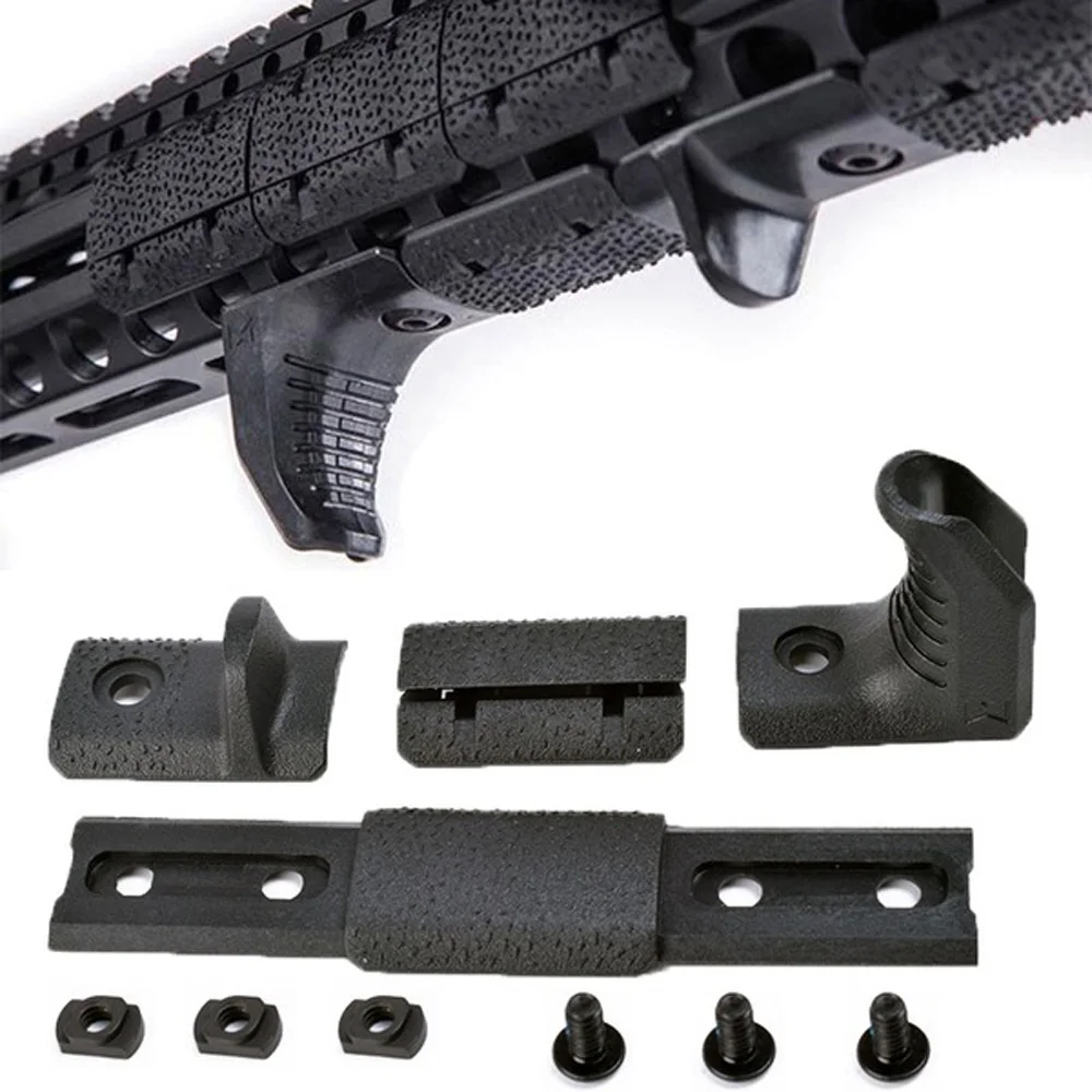 

WADSN Tactical Airsoft M-LOK Hand-Stop Kit Low-Profile Handle grip Handguard Grip for MLOK Rail Cover Protector Softair MP02057