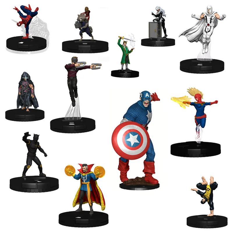 

Heroclixs Collectible Miniatures Game Superhero Marvels DC Figure Toy Avengers Batman Guardians Galaxy Action Figure Collections