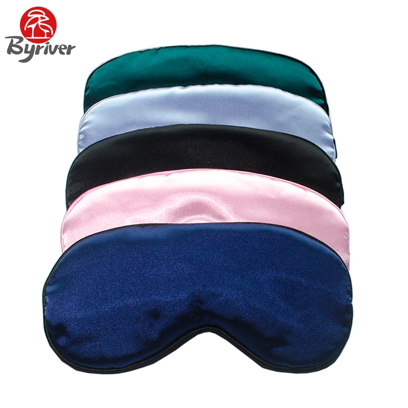 

BYRIVER Silk Sleep Cover Travel Blindfolds Travel Relaxing Sleeping Aid Sleep Eye Mask Eye shade Cover Shade For women/men