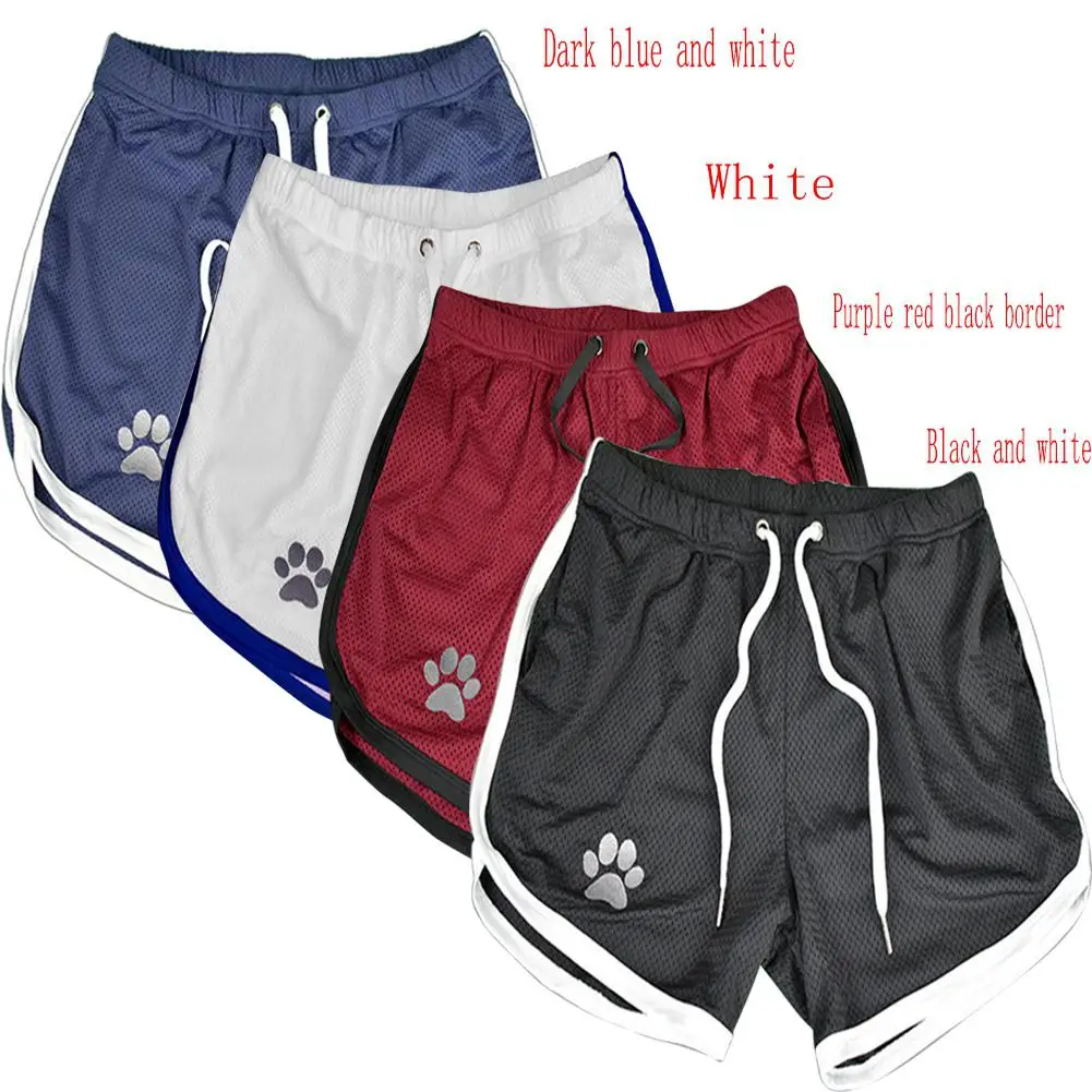

HobbyLane Men Simple Casual Breathable Quick Drying Training Bodybuilding Workout Fitness GYM Shorts