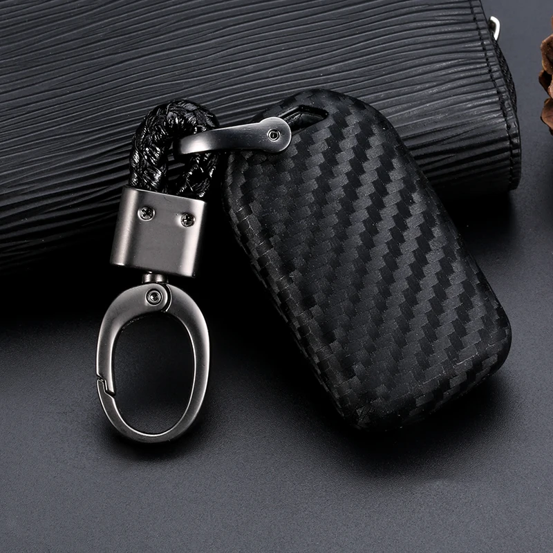 Carbon-fiber-silicone-rubber-car-remote-key-fob-cover-case-for-Honda-2016-2017-CRV-Pilot (5)